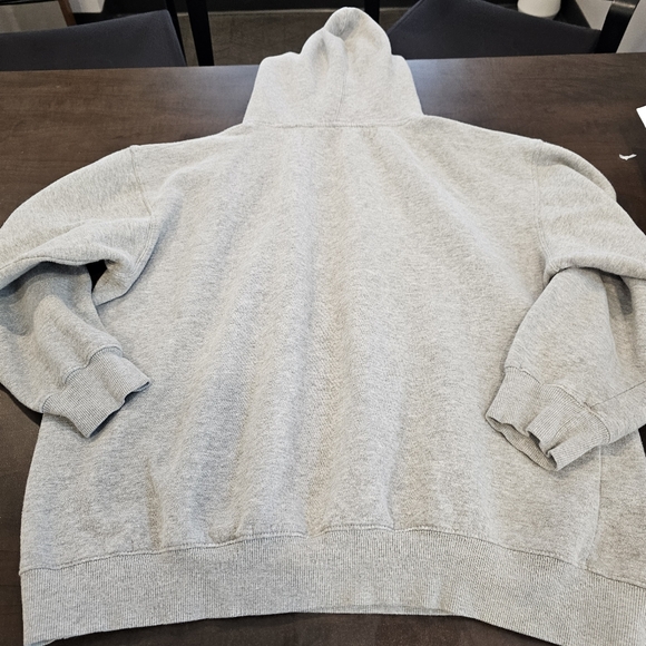 Buc-ees Hoodie Mens XLG Gray Graphic Logo Travel Vacation Sweatshirt - Picture 5 of 9